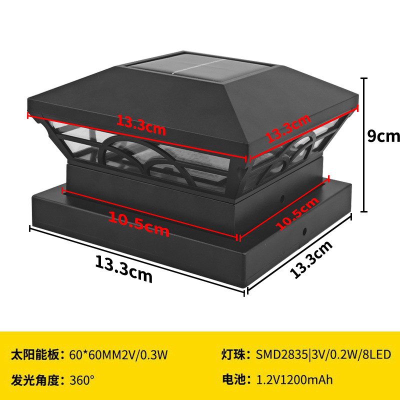 Lace model-dual color temperature (6000k-3000k)