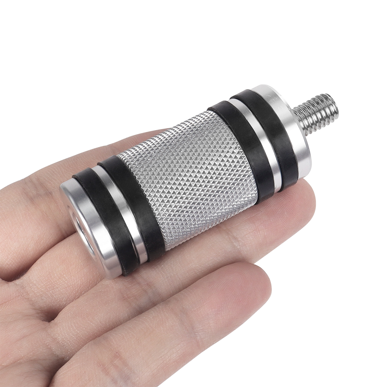 Motorcycle Modification Accessories Black Electroplated Knurled Gear Lever Head Gear Lever Glue Gear Head Embossed Gear Head