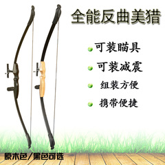 源頭廠家弓箭射擊射箭運動分體直拉美獵款式反曲入門弓箭跨境