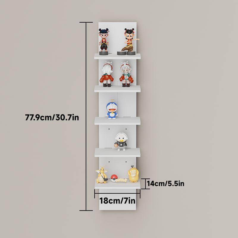 White five-layer floating frame-8mm