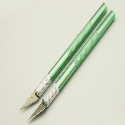 Carving knife hand-cut paper wood carving knife student professional art rubber stamp paper carving model film carving knife tool