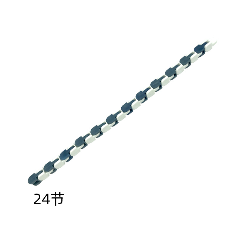 Productos transfronterizos de 24 secciones de la cadena de la pista de la bicicleta de 24 secciones de la cadena de la pista de la bicicleta