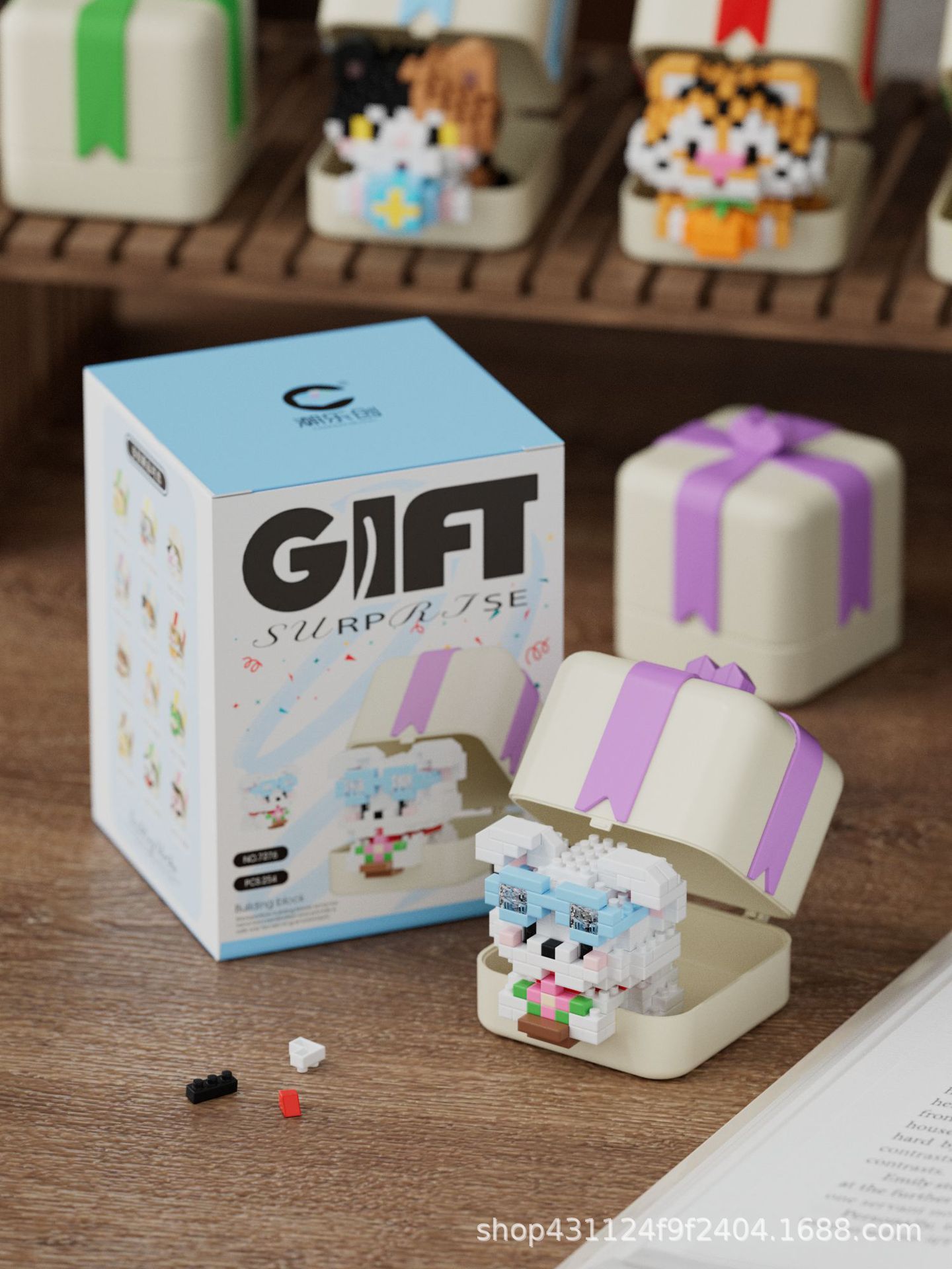 Compatible con Lego inmortal ramo de flores, juguetes de ensamblaje de plantas, adornos de claveles de girasol, regalos de año nuevo para niñas al por mayor