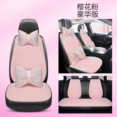 Set, Seat cushion, seat cover - xms-sakura-powder-deluxe-edition