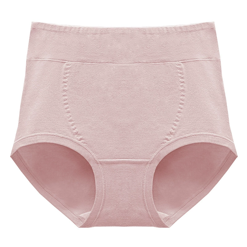 Postpartum Shaping High-Waist Cotton Panties, Antibacterial Breathable, Plus Size (L–XXL)