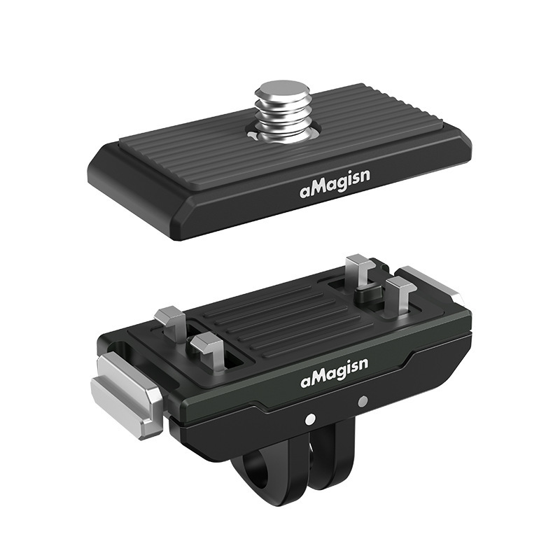 aMagisn阿迈影石Insta360X5/AcePro2金属磁吸快拆双接口底座配件|undefined
