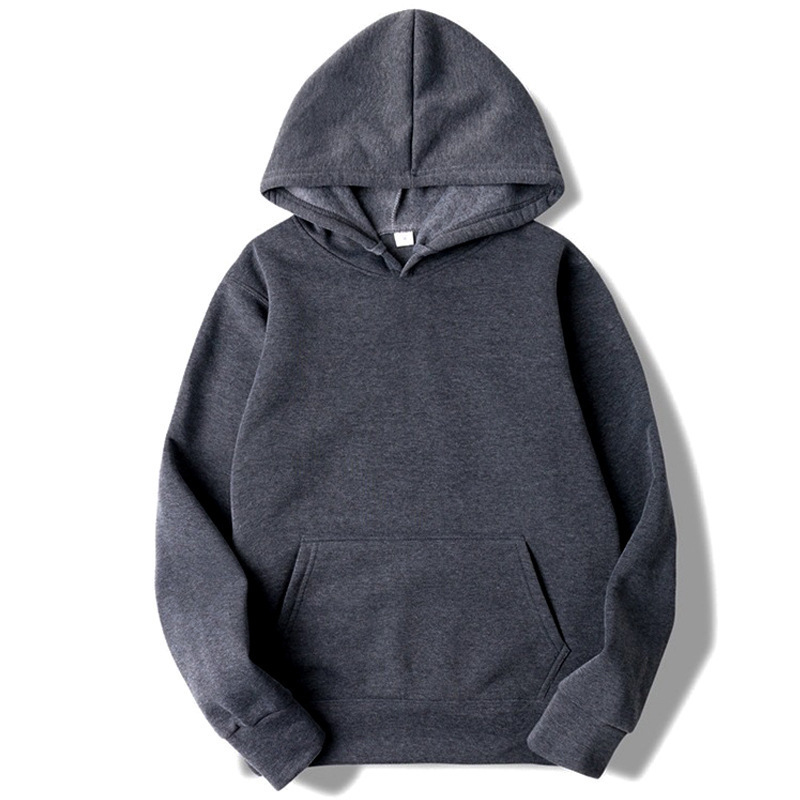 Sweat-shirt à capuche ample en tissu 220 g pour homme et femme, taille européenne, pull de sport d'automne et d'hiver_voghion.com