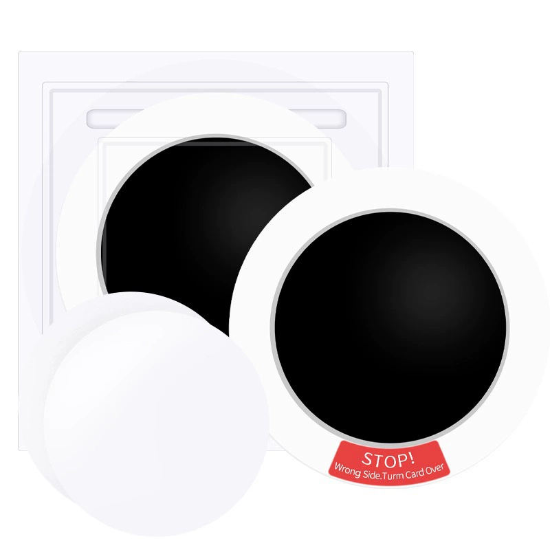 Креативные круглые детские питомцы одноразовые ручные и ножные печатные столы