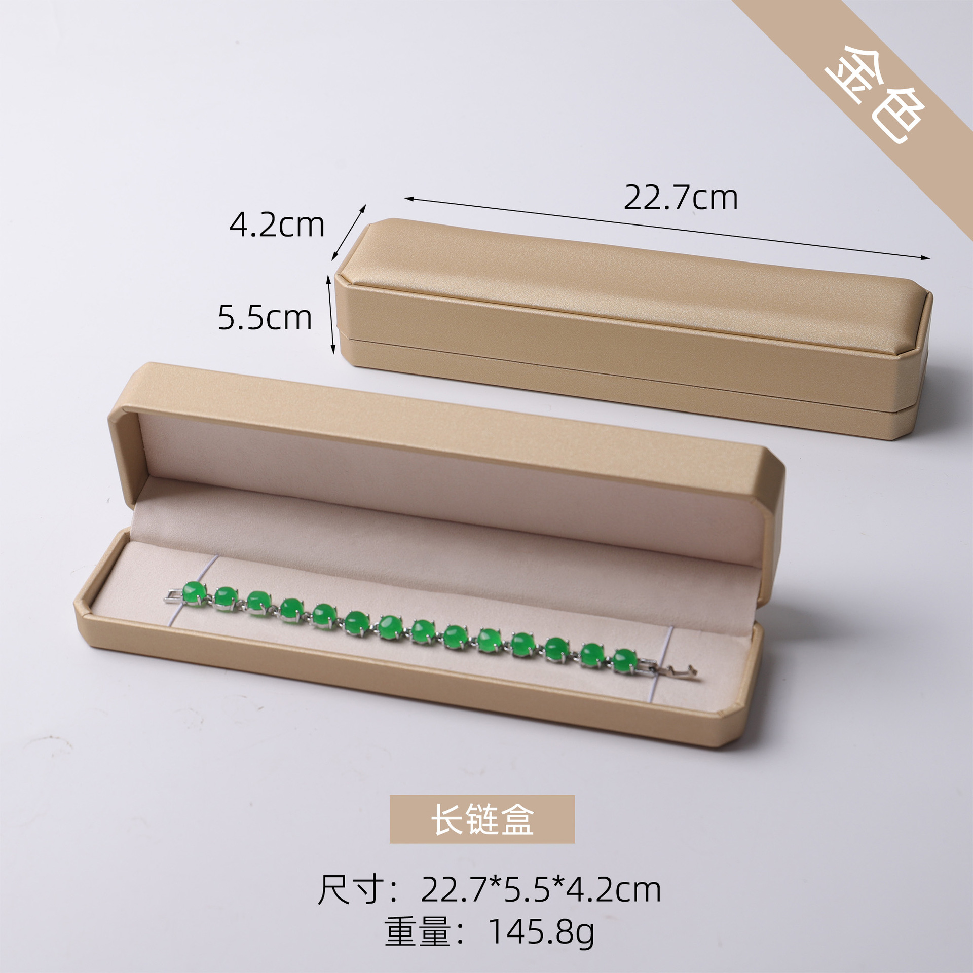 Caja de embalaje de joyería de ocho ángulos, caja de anillo de diamante de lujo brillante, nueva caja de collar de joyería de perlas