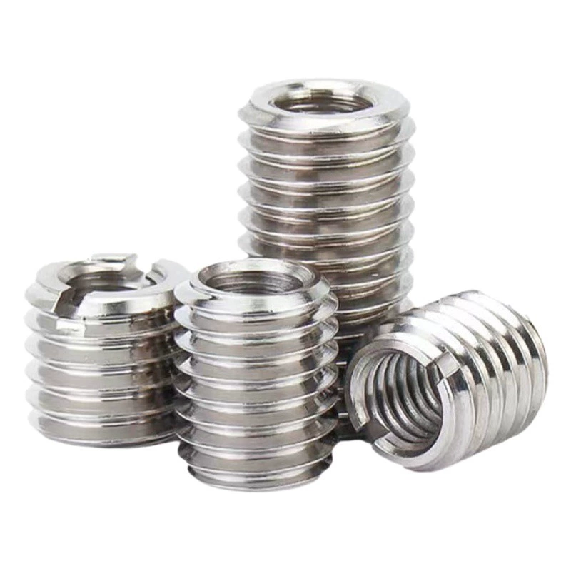 Оптовая продажа SUS303 из нержавеющей стали резьбовые оболочки брекеты внутренние и внешние зубы гайка преобразование Редукторная втулка M3M4M5M6M10