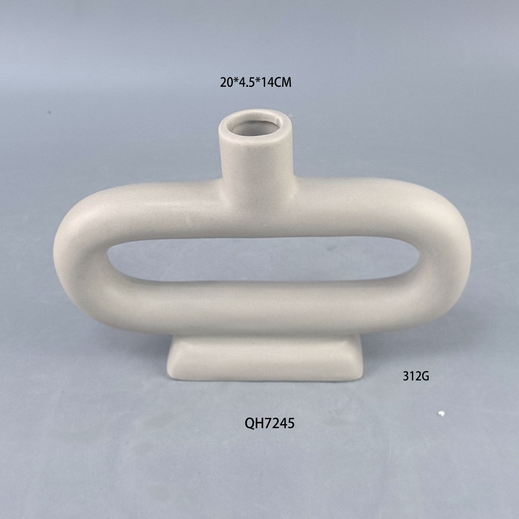 Estilo ins mesa candelabro de cerámica florero decoración moderna abstracta de forma especial sala de estar hogar decoración de casa de familia flor