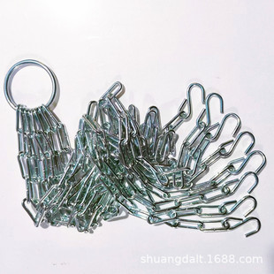 Production and wholesale various sizes of metal chain leisure sports goods metal accessories galvanized iron