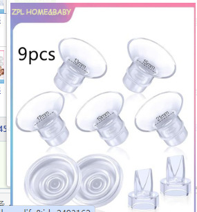 Amazon usable brida bomba calibre telescópica boca pequeño pezón tamaño pequeño trompeta cubierta convertidor desnudo