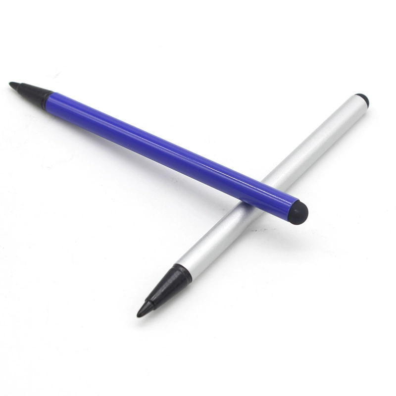 D simple dual-purpose touch screen pen, resistance capacitance pen, mobile phone stylus touch metal aluminum tube pen