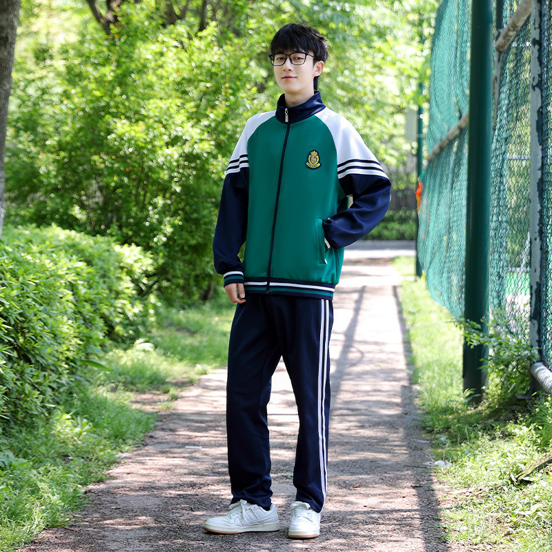 秋季二件套英伦学院风班服小学生棒球服外套初中生运动会校服团购|undefined