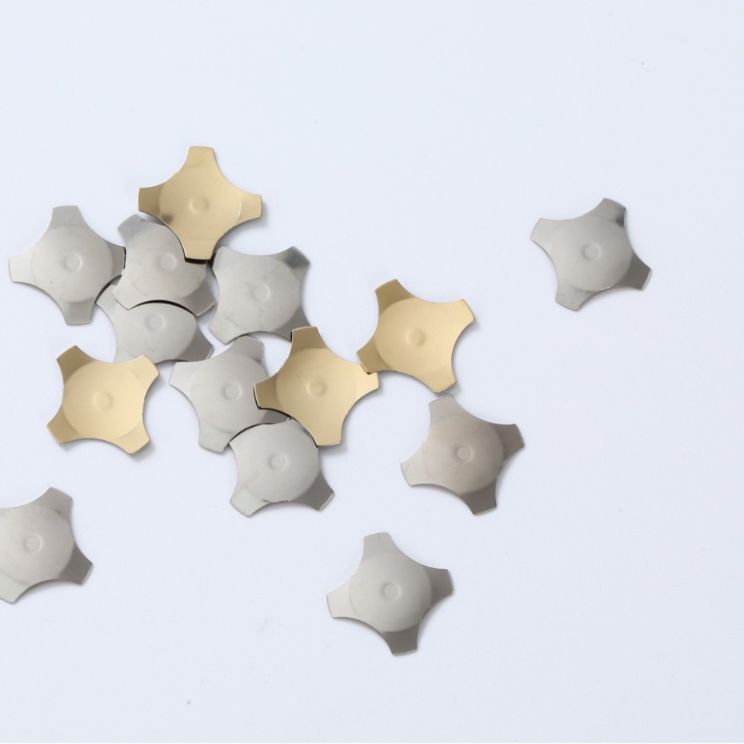 12.2-SNL-280镀金锅仔片 数控机床不锈钢SUS301单面镀金锅子片