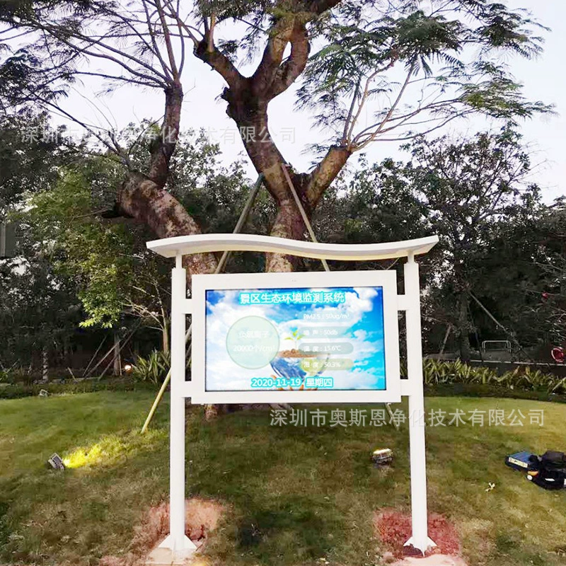 Живописная среда строительства волновой системы мониторинга отрицательных ионов кислорода производитель светодиодный экран непосредственно считывает данные
