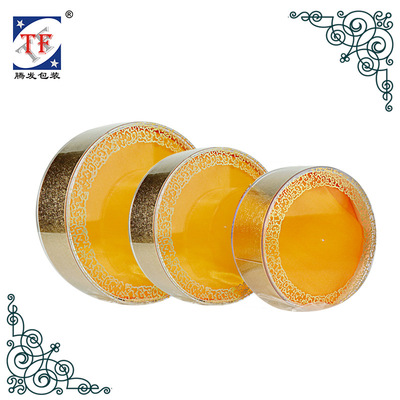 supply Plastic transparent Round box sea cucumber Cordyceps Bird's Nest Packaging box American ginseng Tin Fengdou Healthcare product box