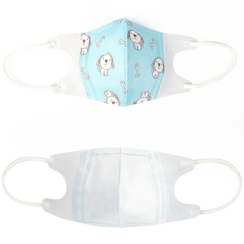 Medical grade children's 3D cute cartoon printing 4-12 years old baby disposable medical wholesale