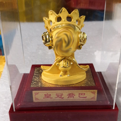 廠家供應 喬巴魯夫索隆彌豆子炭治郎普烏沙金擺件 台灣娃娃機禮品