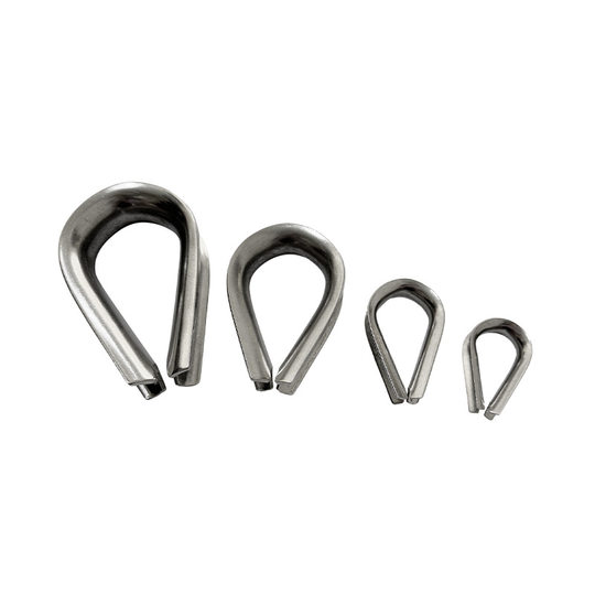 Stainless Steel Chicken Heart Ring Stainless Steel Ring 304 Wire Rope Rigging Ring Boast Triangle Ring in Stock
