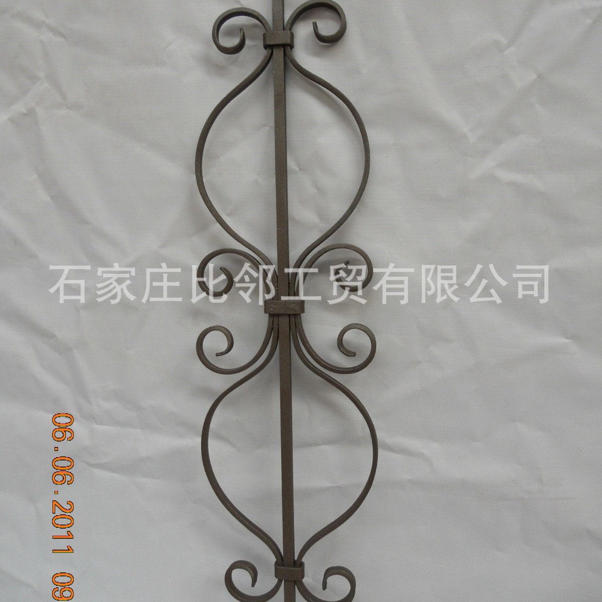 欧式铁艺楼梯配件 楼梯杆铁配件  楼梯装饰件 河北工厂 石家庄