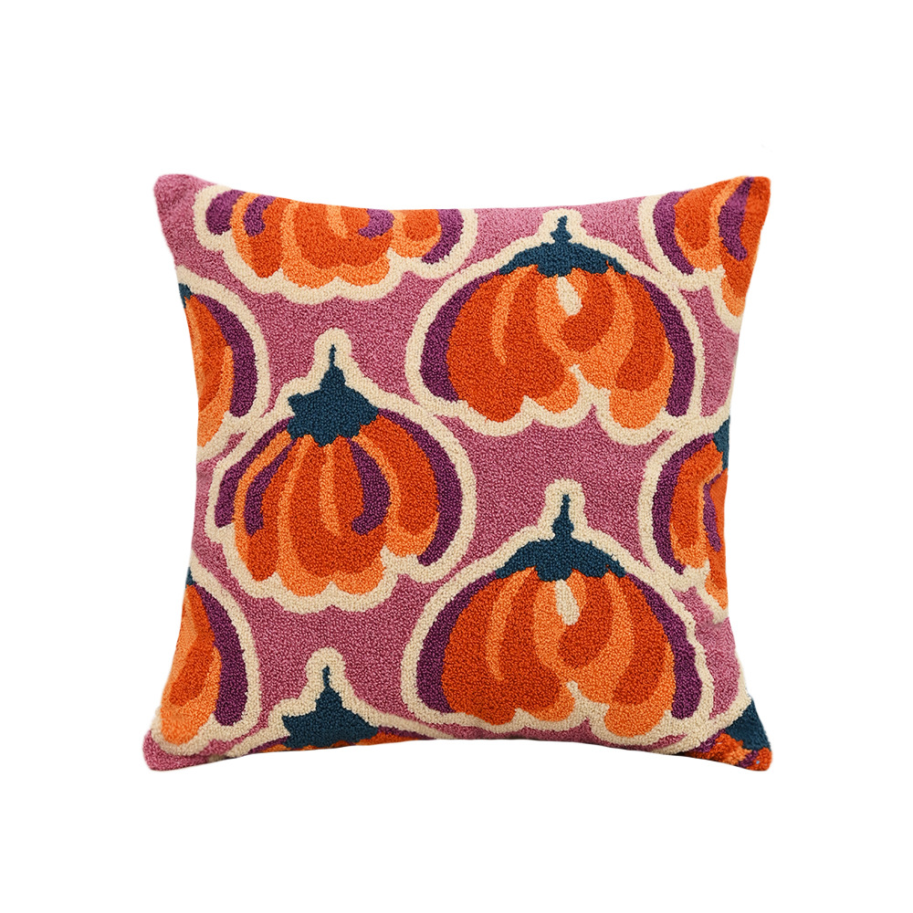 Nordic ins sala de estar toalla bordada sofá almohada cojín pequeño modelo fresco habitación almohada de respaldo de cabecera funda de almohada