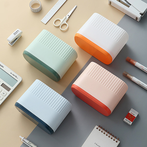 Ins style stationery creative large capacity pen holder cute new pen holder student desktop stationery storage box