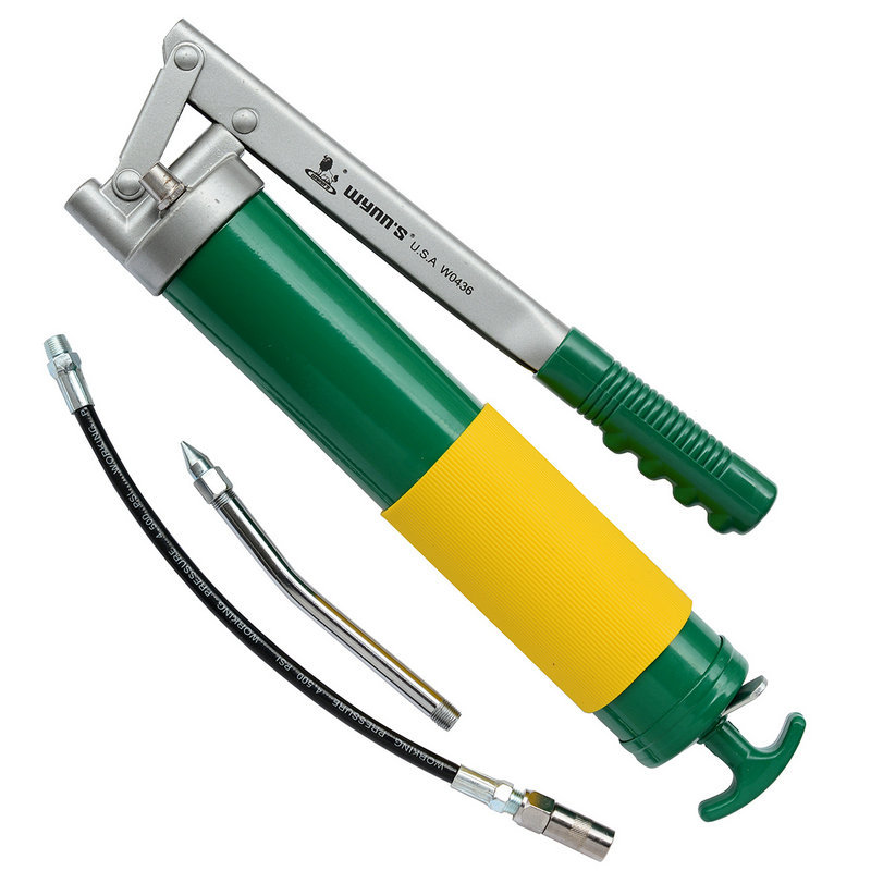 威力狮品牌 400CC高档美式黄油枪 注油枪 牛油枪 配2支油管W0436