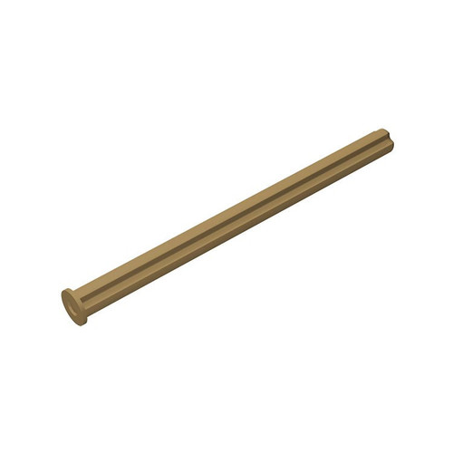 Compatible with Lego 55013 domestic technology building blocks spare parts 4499858 nail shaft 1x8 shaft with cut-off