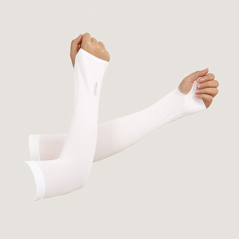 冰袖防曬男女款冰絲防曬袖套 冰爽夏季防曬手袖男女開車冰袖護臂