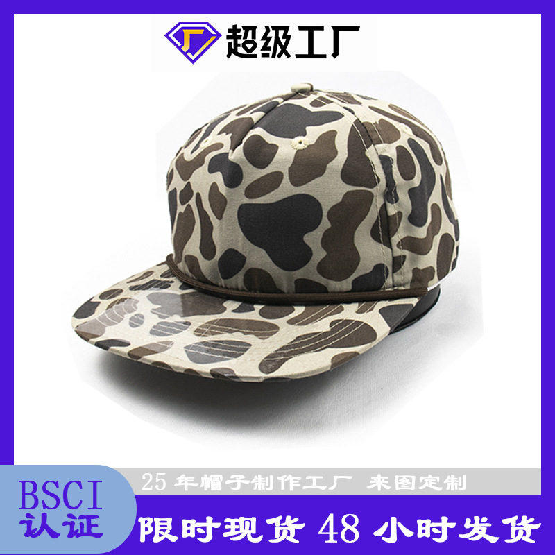 Nuevo entrenamiento militar de primavera y verano sombrero de camuflaje de sombrero de sombrero de sombrero al aire libre camping casual mayorista