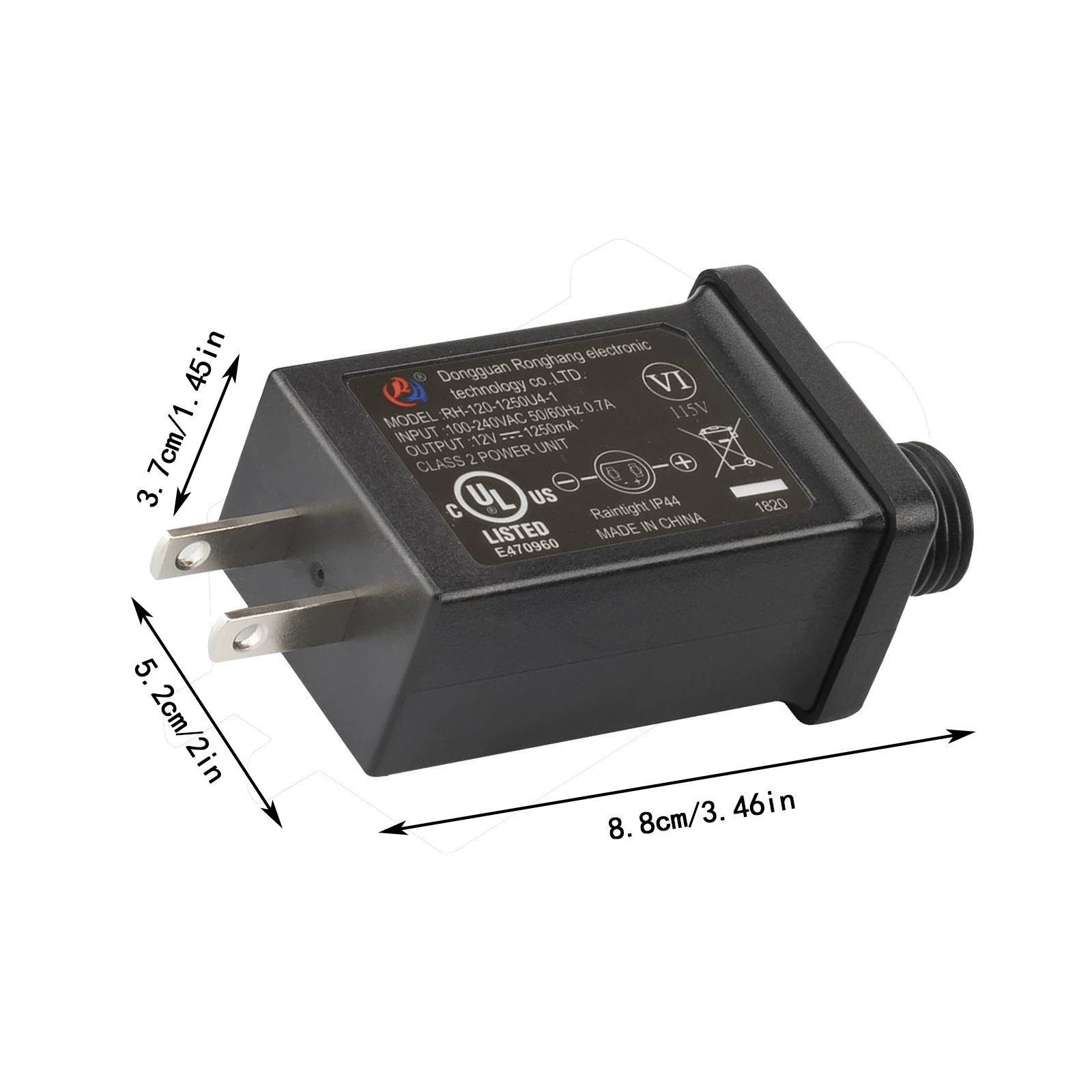 Питатель Power Power адаптер (преобразователь напряжения) 12VDC 1.0A