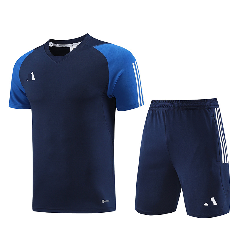 24-25 uniformes de fútbol, trajes casuales, deportes de secado rápido para hombres, camisetas de fútbol de manga corta, uniformes de competición, el equipo establece el número de impresión Z