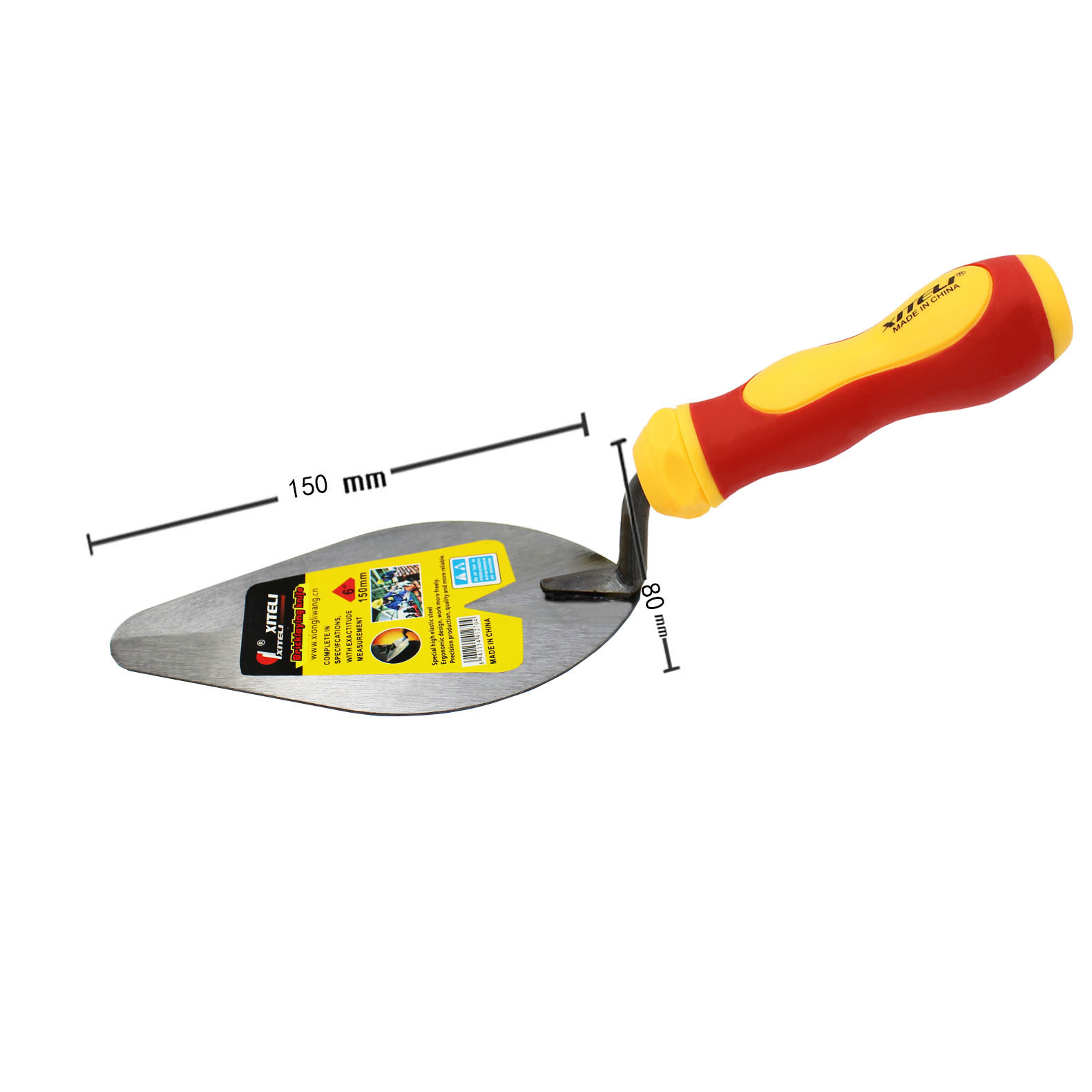 Venta directa de fábrica paleta de cabeza redonda azulejo cortador azulejo herramienta Oval paleta señaló cortador de ladrillo