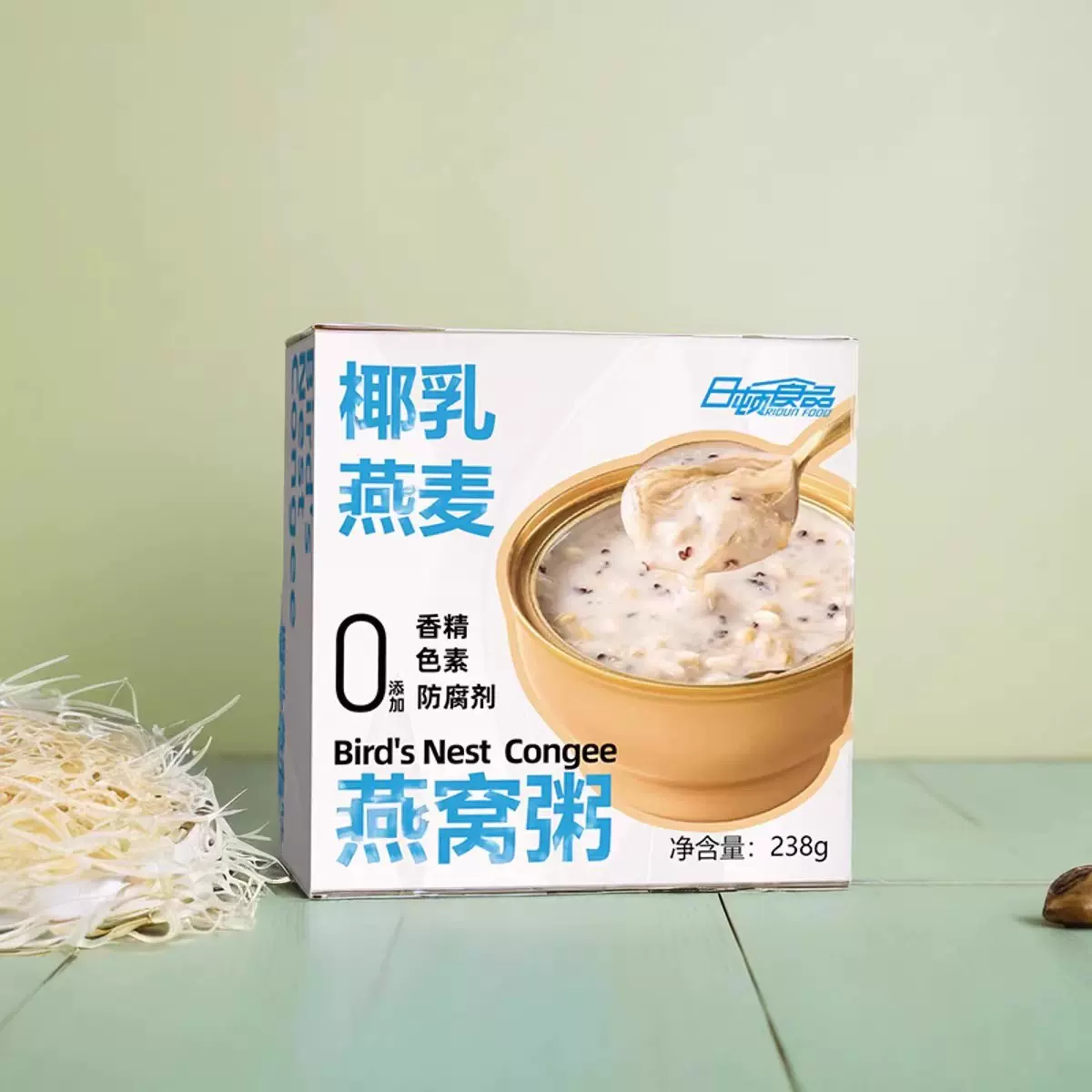 日顿椰乳燕窝粥马来西亚燕窝开盖即食方便营养健康美味早餐代餐甜