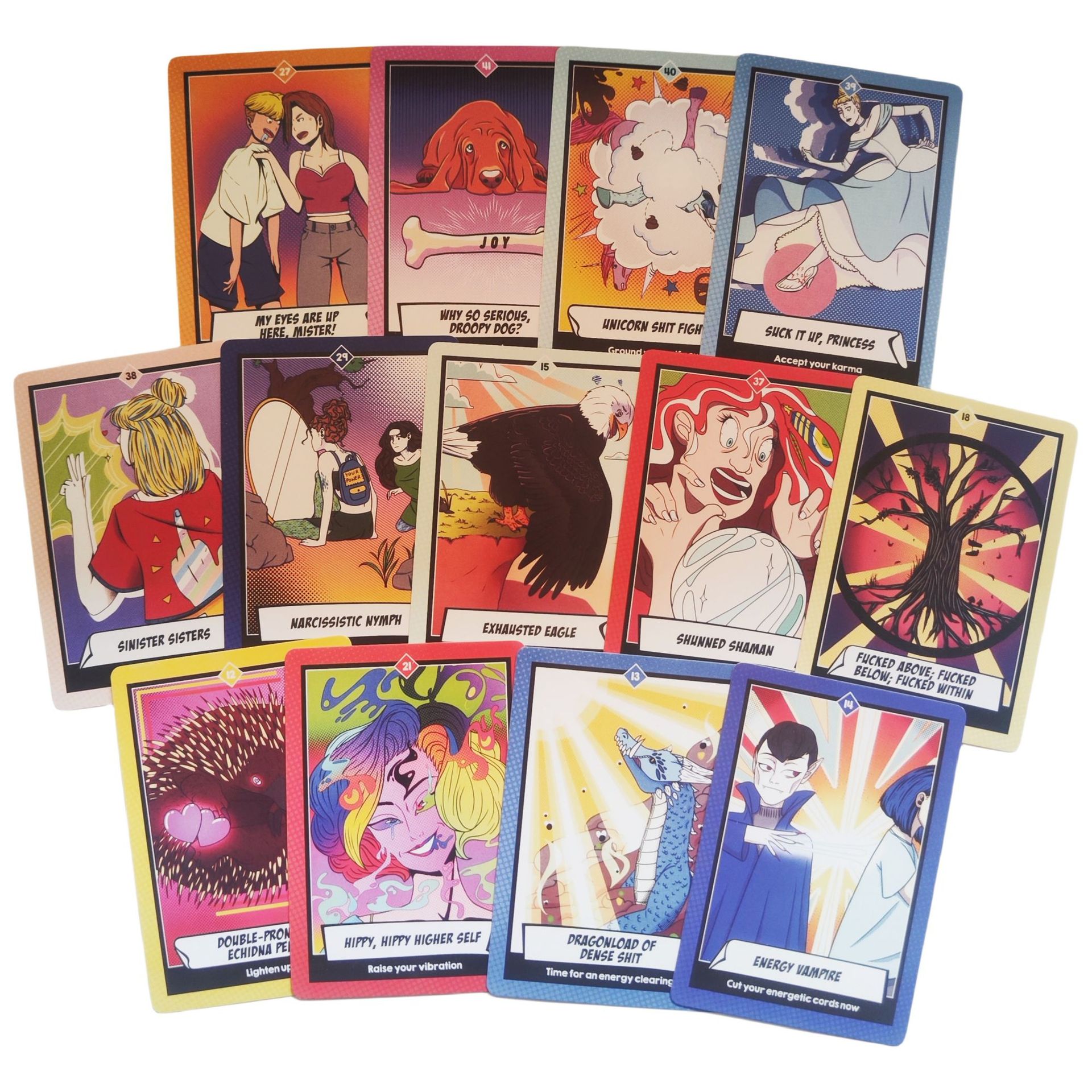 Naughty Oracle Cards Party Game 44 Card Deck For Fun Evenings_voghion.com