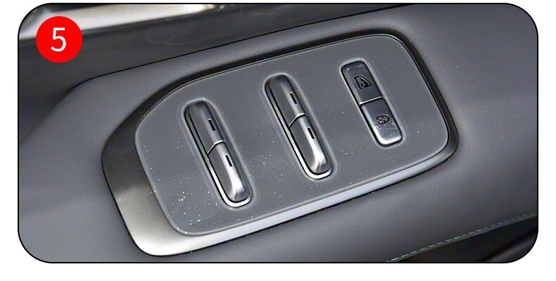 26 Models of Changan Deep Blue L06 Center Console Gear Shift Interior Film Car Accessories Modified Paint Surface Transparent Tpu Protective Film