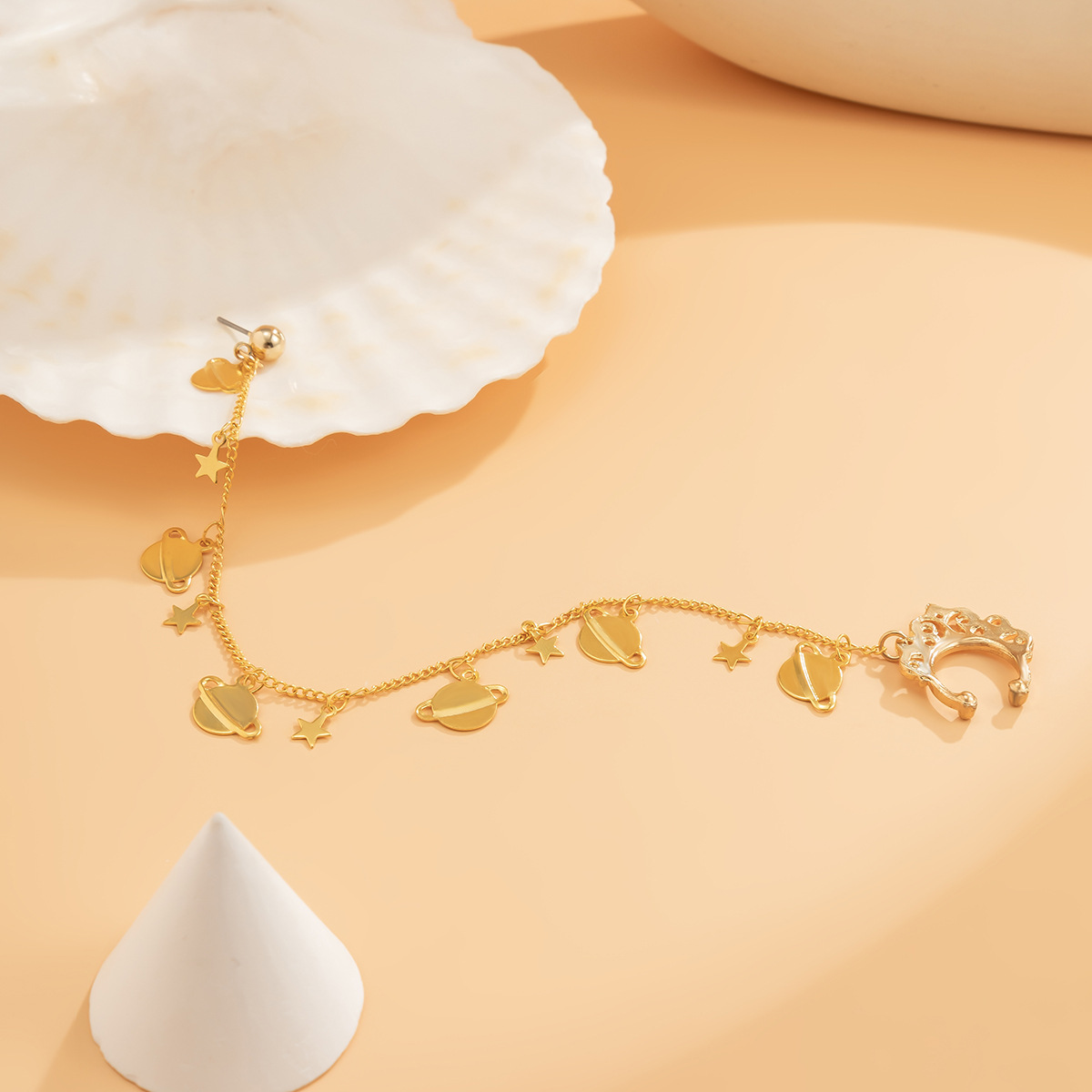 European and American jewelry, ethnic style, Su style, no punching nose studs, nose accessories, sweet and cool earrings, puncture nose rings_voghion.com