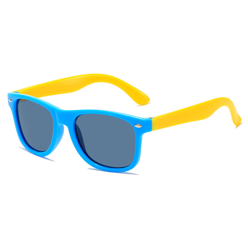Nuevos niños arroz clavos gafas de sol gafas de sol para hombres y mujeres gafas de sol anti-UV coreanas gafas de verano para bebés