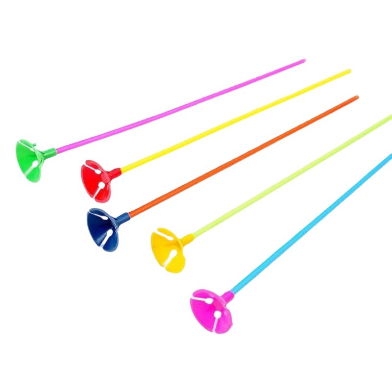 Accesorios globo Varilla fregona macaron color endurecido varilla globo Varilla soporte accesorios fábrica al por mayor