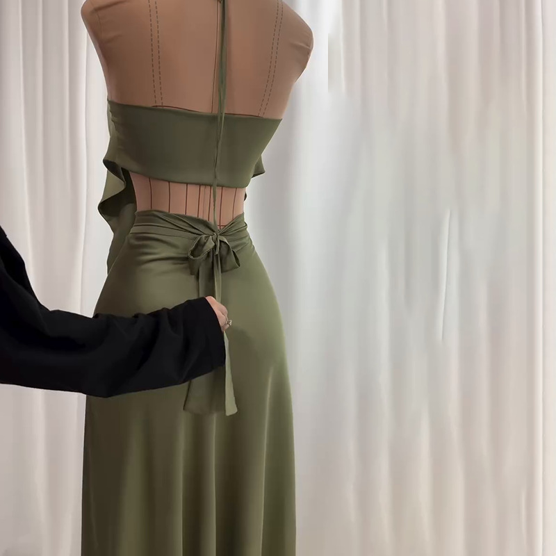 Strapless Slim Fit Shorts Set For Summer Seaside Vacation_voghion.com