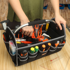 wessleco tool box large capacity wear-resistant portable electrician tool storage box multifunctional hardware tool box