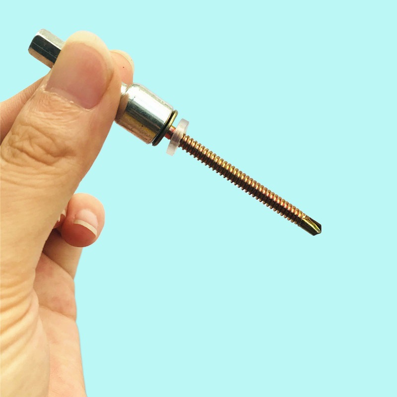 包邮外六角钻尾螺钉彩钢瓦钉燕尾螺丝钉自钻自攻打铁螺丝4.8淳枫