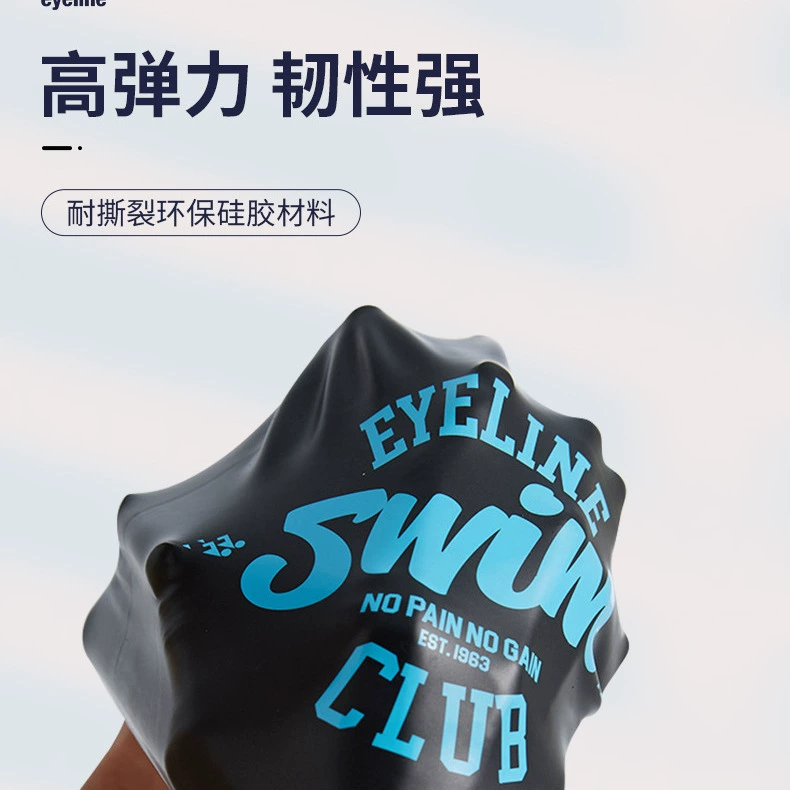 Waterproof swimming cap for swimming, for teenagers