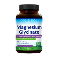 スポットの外国貿易のホットセール品のグリシン酸マグネシウムカプセルMagnesium capsule工場はoe mブランドを貼ることをサポートしています。