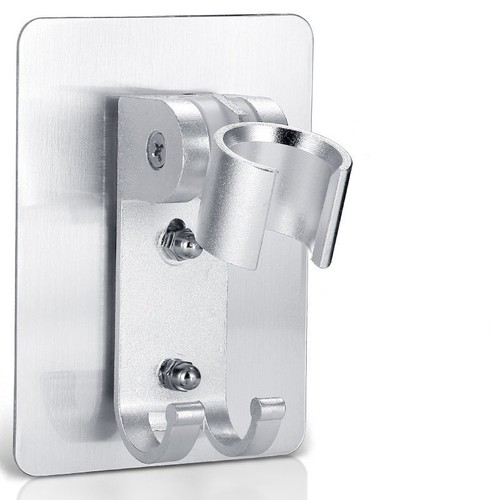 Shower bracket, no punching, fixed base, adjustable, no disassembly, household bathroom nozzle hanging base, bathroom accessories