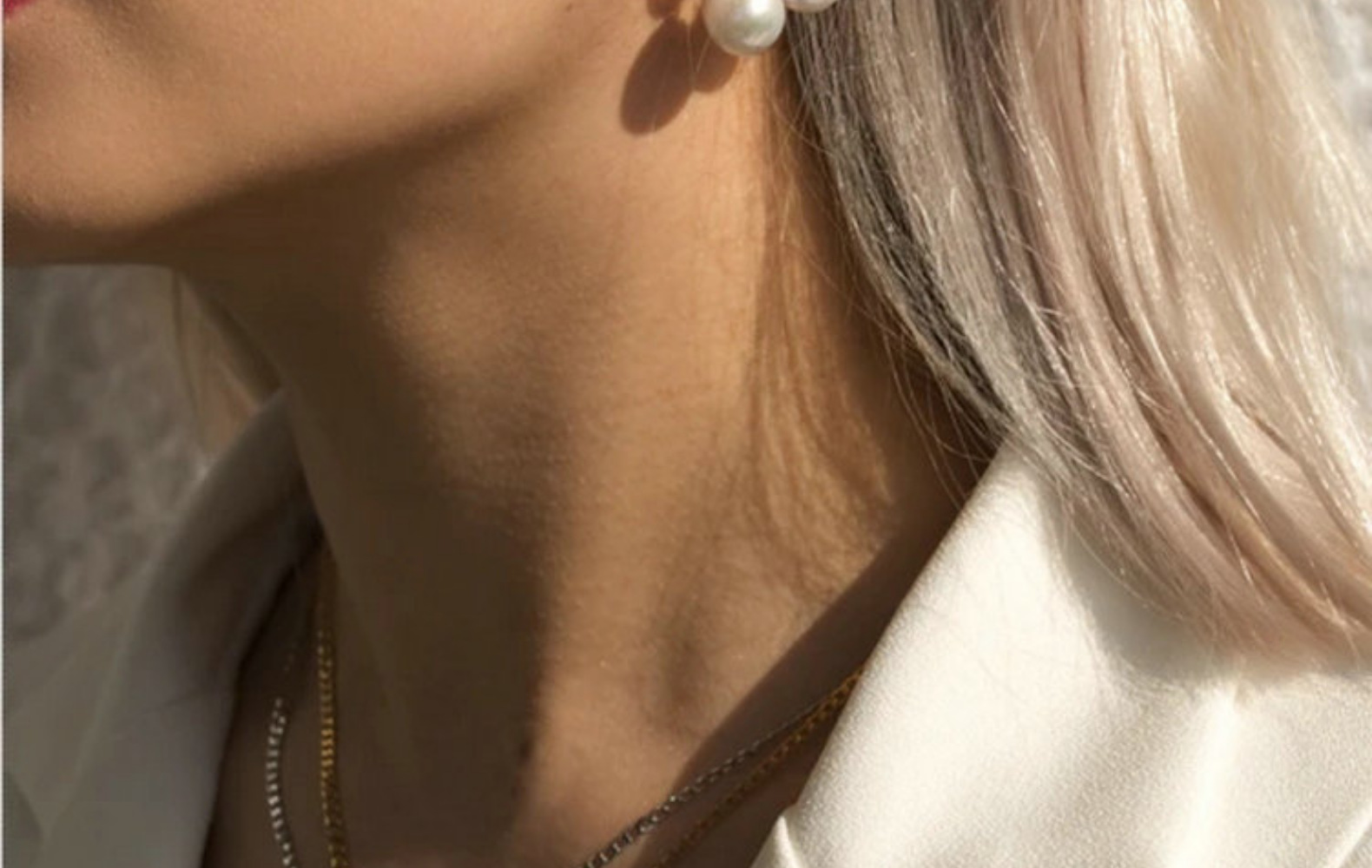 Copper Material Vacation Simple Style Pearl Copper Artificial Pearls Earrings