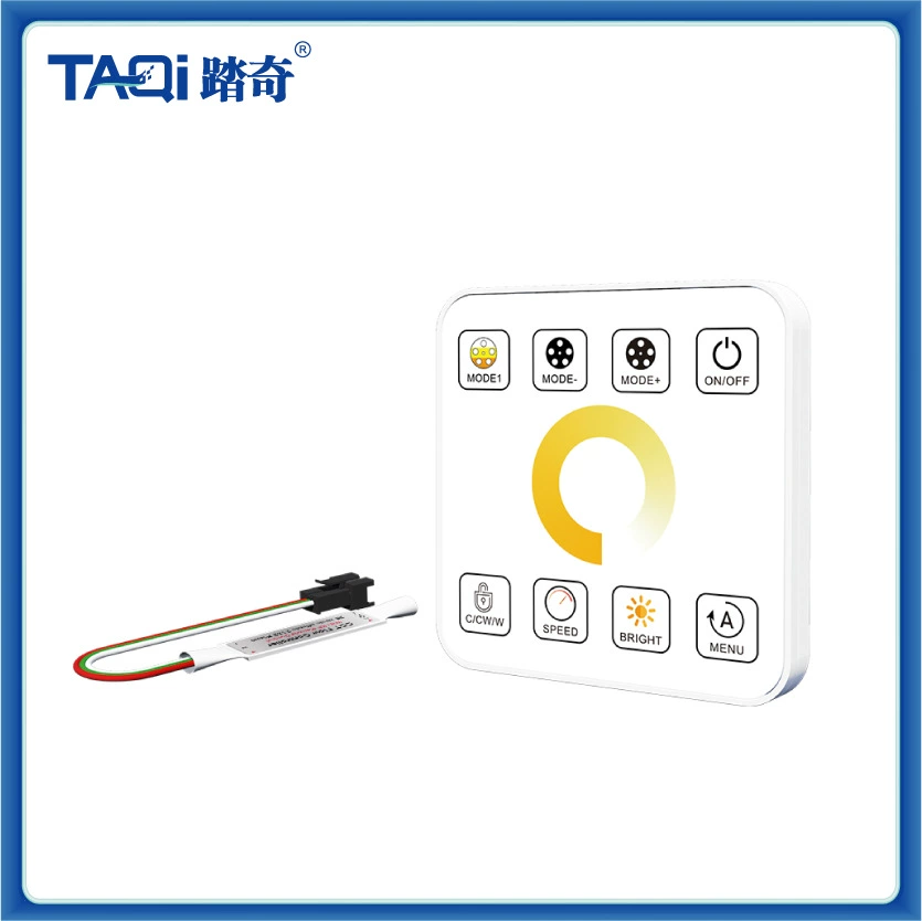 LED color warm color flow controller chase the light flowing light turning back RF wireless mini controller wholesale