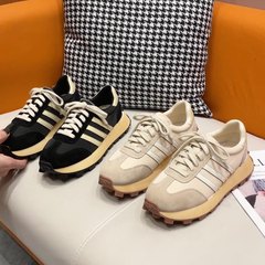 復古厚底時尚老爹鞋系帶運動休閒板鞋阿甘鞋女2023新款運動休閒鞋